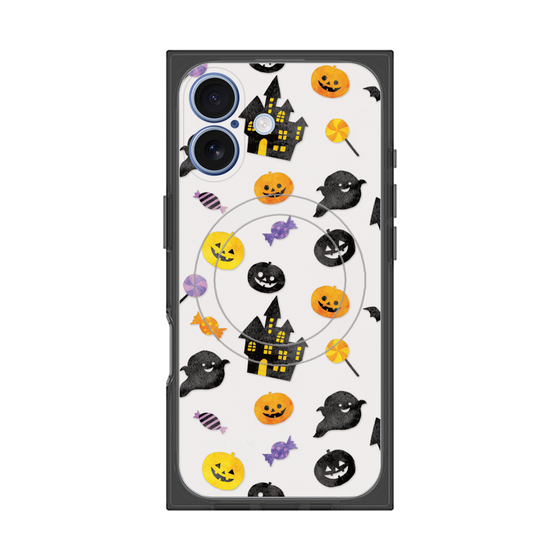 Premium Square Case with MagSafe［ Halloween Party - White ］
