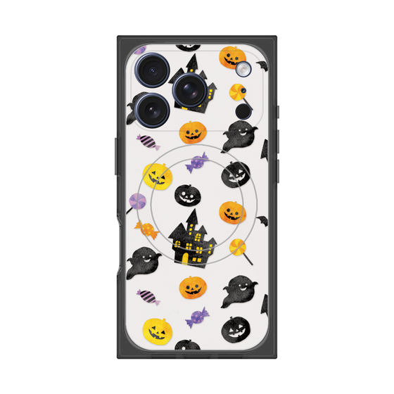 Premium Square Case with MagSafe［ Halloween Party - White ］