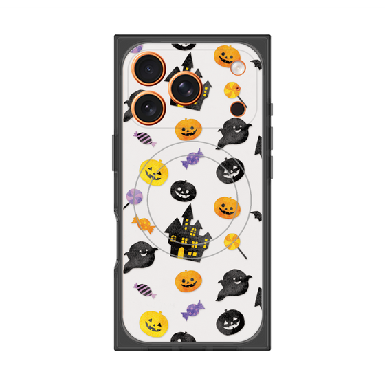Premium Square Case with MagSafe［ Halloween Party - White ］