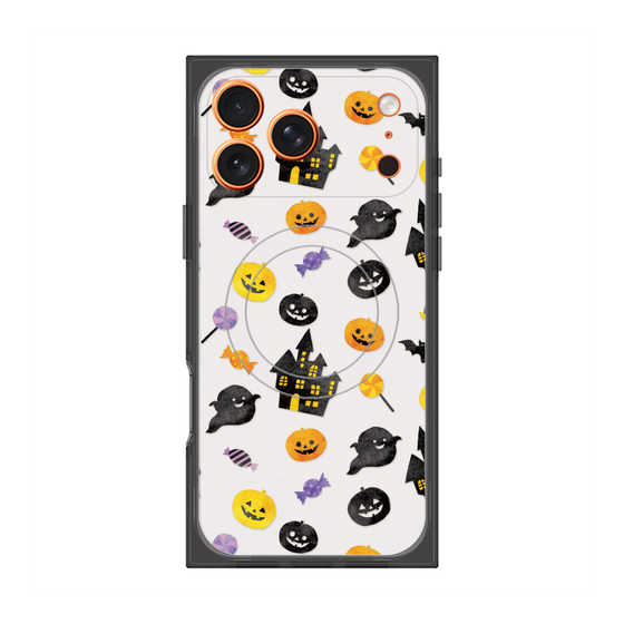 Premium Square Case with MagSafe［ Halloween Party - White ］