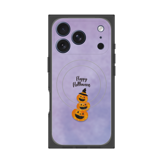 Premium Square Case with MagSafe［ Happy Halloween - Pumpkin ］
