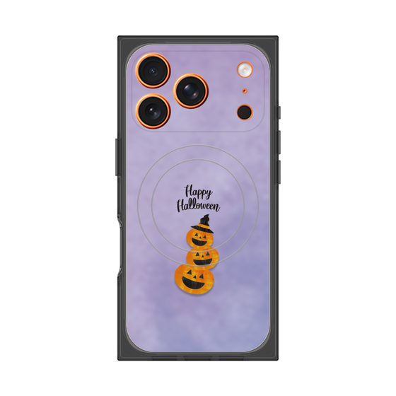 Premium Square Case with MagSafe［ Happy Halloween - Pumpkin ］