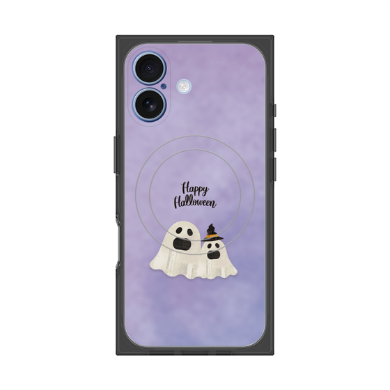 Premium Square Case with MagSafe［ Happy Halloween - Ghost ］