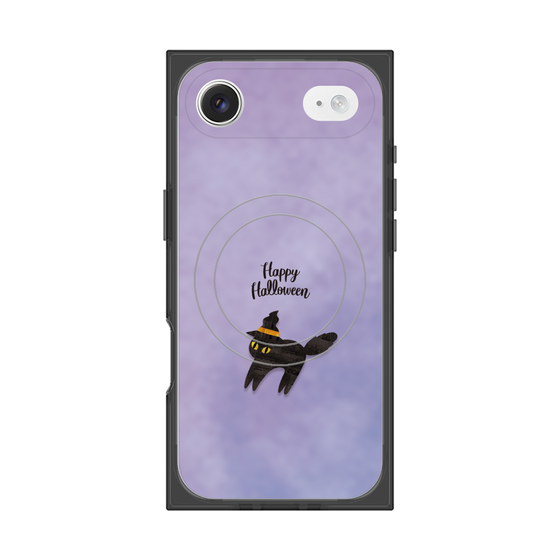 Premium Square Case with MagSafe［ Happy Halloween - Black cat ］