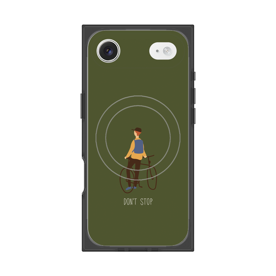 Premium Square Case with MagSafe［ Dont stop - Green ］