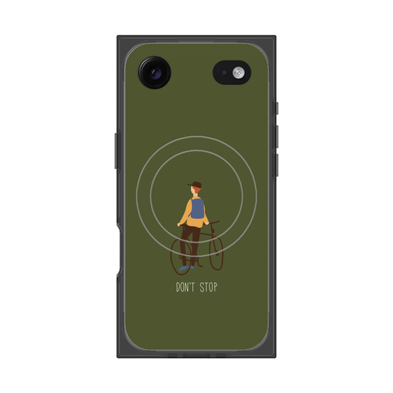 Premium Square Case with MagSafe［ Dont stop - Green ］