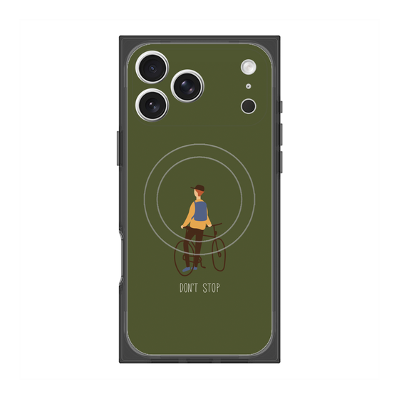 Premium Square Case with MagSafe［ Dont stop - Green ］