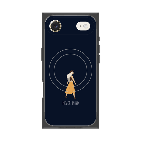 Premium Square Case with MagSafe［ Never Mind - Navy ］