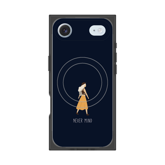 Premium Square Case with MagSafe［ Never Mind - Navy ］