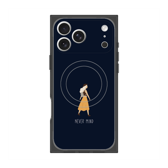 Premium Square Case with MagSafe［ Never Mind - Navy ］