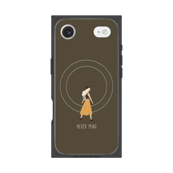 Premium Square Case with MagSafe［ Never Mind - Brown ］