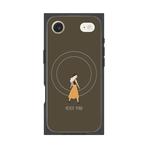 Premium Square Case with MagSafe［ Never Mind - Brown ］