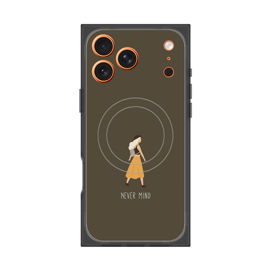 Premium Square Case with MagSafe［ Never Mind - Brown ］