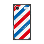 Premium Square Case with MagSafe［ Big Stripe - Red × Blue ］