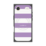 Premium Square Case with MagSafe［ Big Border - Purple ］
