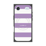 Premium Square Case with MagSafe［ Big Border - Purple ］