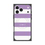 Premium Square Case with MagSafe［ Big Border - Purple ］