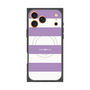 Premium Square Case with MagSafe［ Big Border - Purple ］