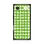 Premium Square Case with MagSafe［ Big Dot - Green ］