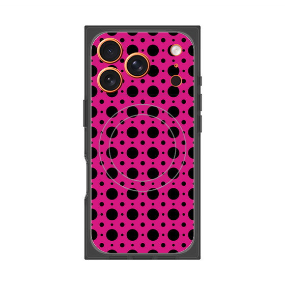 Premium Square Case with MagSafe［ Shower Dot - Pink ］