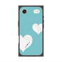 Premium Square Case with MagSafe［ Two Hearts - Blue ］
