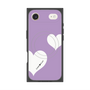 Premium Square Case with MagSafe［ Two Hearts - Purple ］