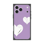 Premium Square Case with MagSafe［ Two Hearts - Purple ］