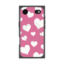 Premium Square Case with MagSafe［ Dot Hearts - Pink ］