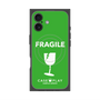 Premium Square Case with MagSafe［ FRAGILE - Green ］