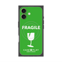 Premium Square Case with MagSafe［ FRAGILE - Green ］
