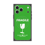 Premium Square Case with MagSafe［ FRAGILE - Green ］