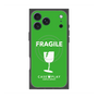 Premium Square Case with MagSafe［ FRAGILE - Green ］