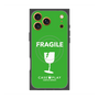 Premium Square Case with MagSafe［ FRAGILE - Green ］