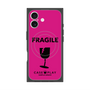 Premium Square Case with MagSafe［ FRAGILE - Pink ］
