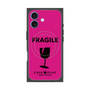 Premium Square Case with MagSafe［ FRAGILE - Pink ］