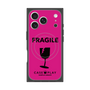 Premium Square Case with MagSafe［ FRAGILE - Pink ］