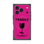 Premium Square Case with MagSafe［ FRAGILE - Pink ］