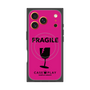 Premium Square Case with MagSafe［ FRAGILE - Pink ］