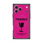 Premium Square Case with MagSafe［ FRAGILE - Pink ］