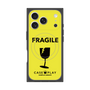 Premium Square Case with MagSafe［ FRAGILE - Yellow ］