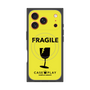 Premium Square Case with MagSafe［ FRAGILE - Yellow ］