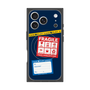 Premium Square Case with MagSafe［ FRAGILE Stickers - Navy ］