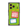 Premium Square Case with MagSafe［ FRAGILE Stickers - Green ］