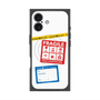 Premium Square Case with MagSafe［ FRAGILE Stickers - White ］