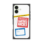 Premium Square Case with MagSafe［ FRAGILE Stickers - White ］