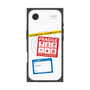 Premium Square Case with MagSafe［ FRAGILE Stickers - White ］