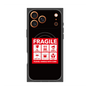 Premium Square Case with MagSafe［ FRAGILE Sticker - Black ］