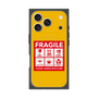 Premium Square Case with MagSafe［ FRAGILE Sticker - Yellow ］