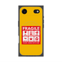 Premium Square Case with MagSafe［ FRAGILE Sticker - Yellow ］