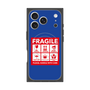 Premium Square Case with MagSafe［ FRAGILE Sticker - Blue ］